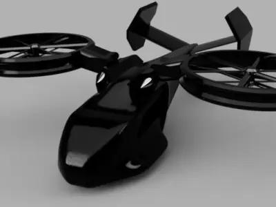 StealthHawk Free 3D model