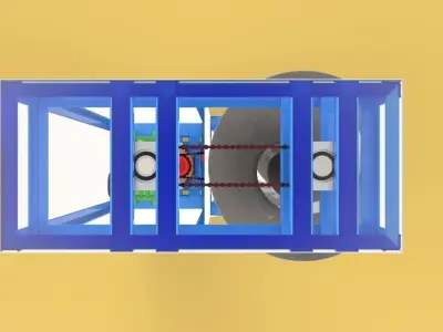 MEATBALL MAKER MACHINE FOR MEAT BALL FORMING MOLDING 3D model