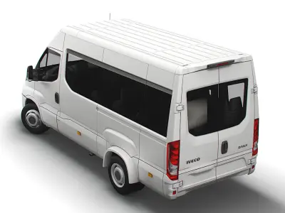 Iveco Daily Minibus L3H2 2022 3D model