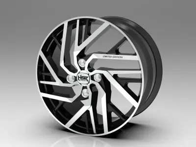 The Ultimate Package of Unique Rim Design Concepts 3D model