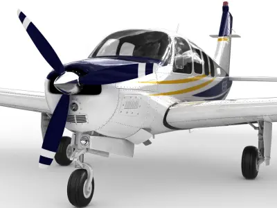 Beechcraft Bonanza G36 3D model