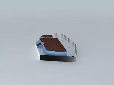 Colegio Publico Holy Christ of the Calvary Free 3D model