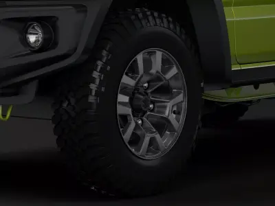 Suzuki Jimny AllGrip 2019 wheel 3D model