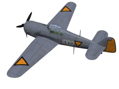 Koolhoven FK58 3D model