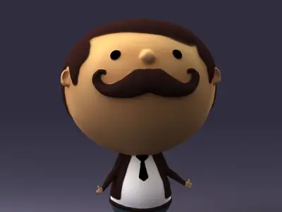 Toy man 0030 3D Print Ready 3D print model