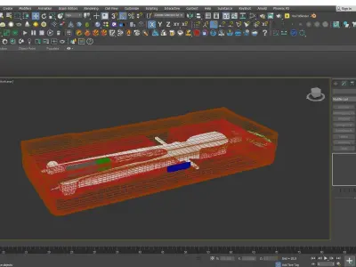 Compass A tool in computer screen 3D model