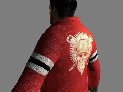 Zebec Zombie Killer Low-poly 3D model