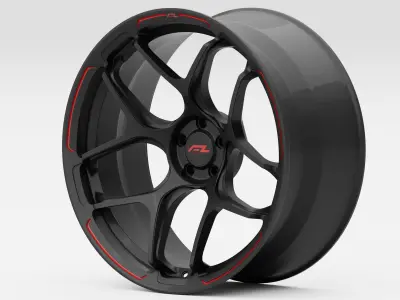 Forgedlite Stark Rim 3D model