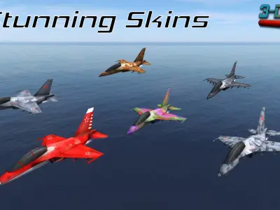 Mobile Low Poly Yakovlev Yak130 Low-poly 3D model