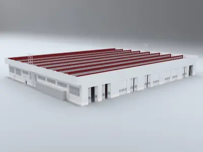 INDUSTRIAL STRUCTURES 8 3D model