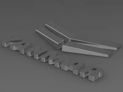 yanmar logo 3D model