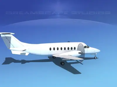 Beechcraft 1900D SS 3D model