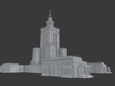 Monumental Skyscrapper 3D model