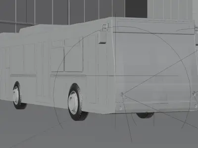 IETT BMC PROCITY BUS 3D model