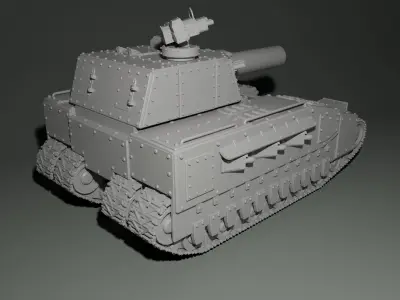 Heavy Tank 3D print model