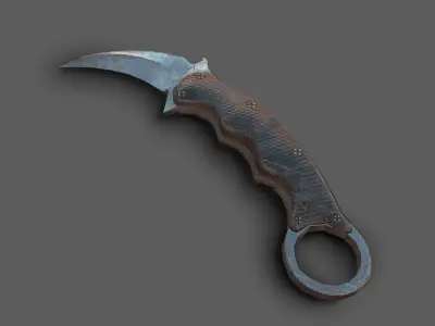 Blade Package Free low-poly 3D model