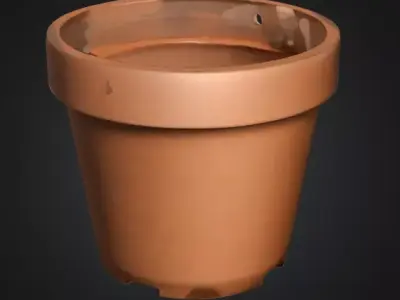 Minimalist Plant Pot 3D model