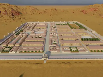 Historic city -Ancient City-rome 3D model