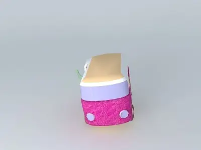 Mothership toy camper van Free 3D model