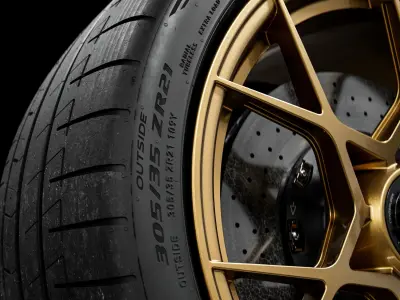 Pirelli R 305 35 ZR21 109Y 3D model