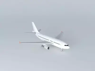 Airbus A310-300 3D model