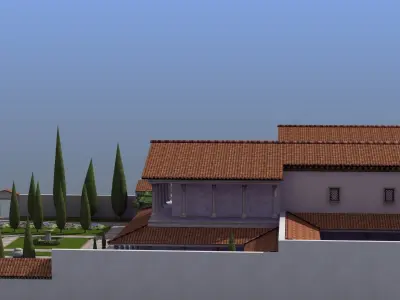 Large Luxury Villa 3D model