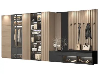 Entryway furniture 99 part 1 3D model