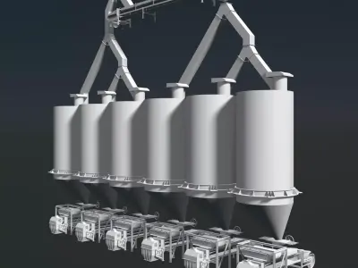 Industrial machine 24i23 3D model