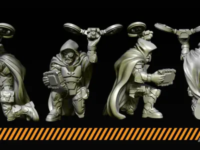 Green Berets 3D print model