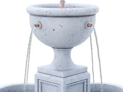 Campania - Navonna Fountain 3D model