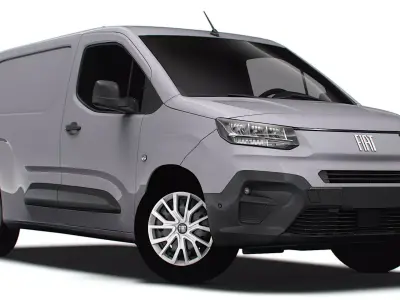 Fiat E Doblo Van LWB 2024 3D model