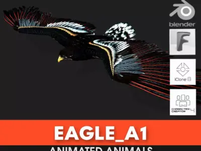 Eagle A1 3D model