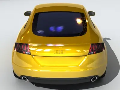 Audi TT 2006 Free 3D model