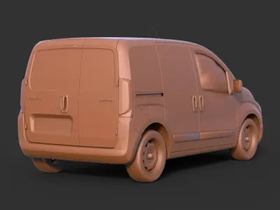 Peugeot Bipper 3D print model