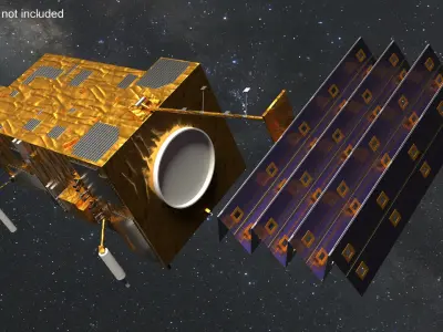Meteorological Operational Satellite 3D model