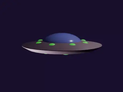 Unidentified flying object 3D model