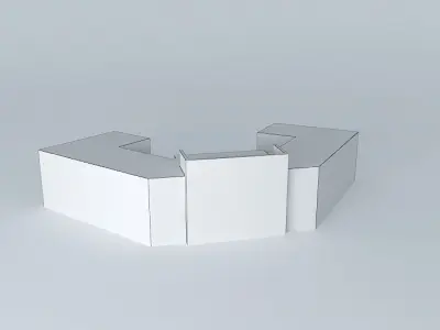 Old Gymnasium in Mostar Free 3D model