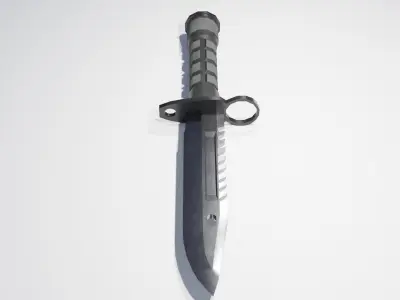 M9 Bayonet Free low-poly 3D model
