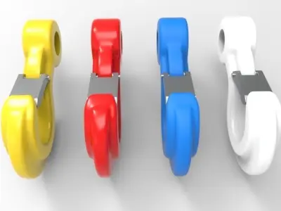 HOOK with Latch 3D model