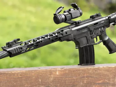 RIA VR80 shotgun Low-poly 3D model