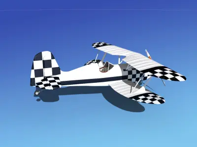 Stolp Starduster SA100 V21 3D model