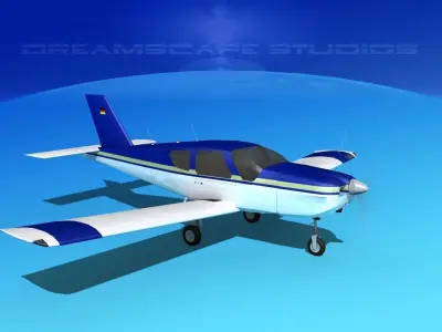 Socata TB-20 Trinidad V02 3D model