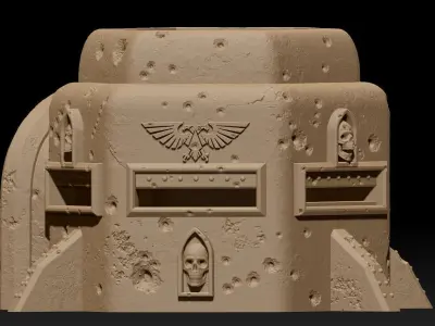 Bunker 2 3D print model