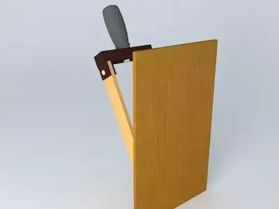Knife Switch dual throw Free 3D model