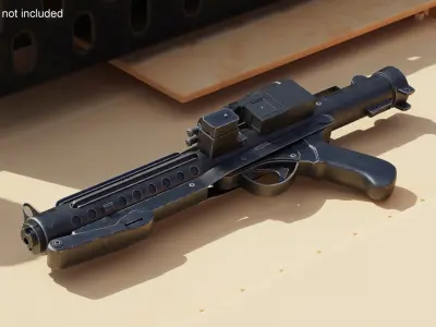 Star Wars Blaster E-11 3D model