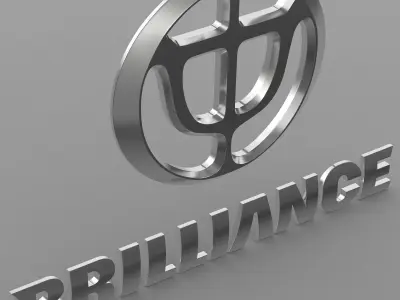 brilliance logo 3D model