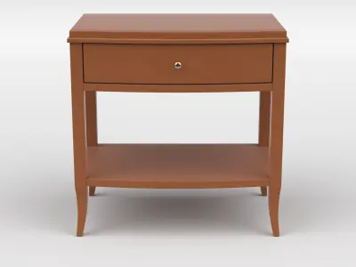 Colette Driftwood Nightstand 3D model