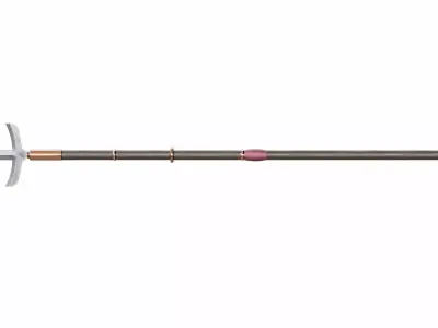 Yari spear Low-poly 3D model