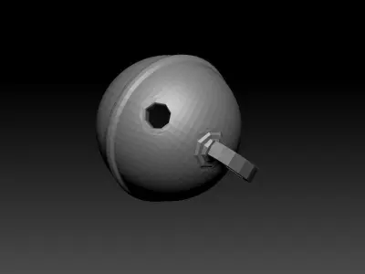 CG Bells for cow 3D model