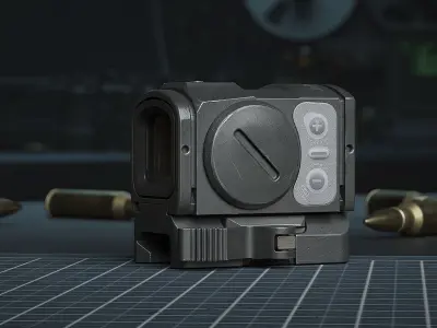 Aimpoint ACRO Default - Replica GameReady Low-poly 3D model